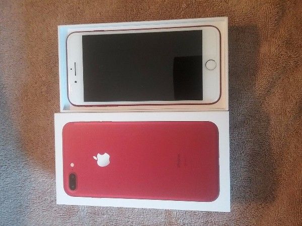 Selling Original Unlocked : iPhone 7 Plus Red,Samsung S8 Plus
