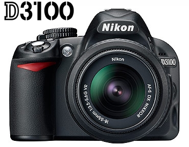 نيكون D3100 ‫(14.2 Megapixel, SLR Camera, Black)